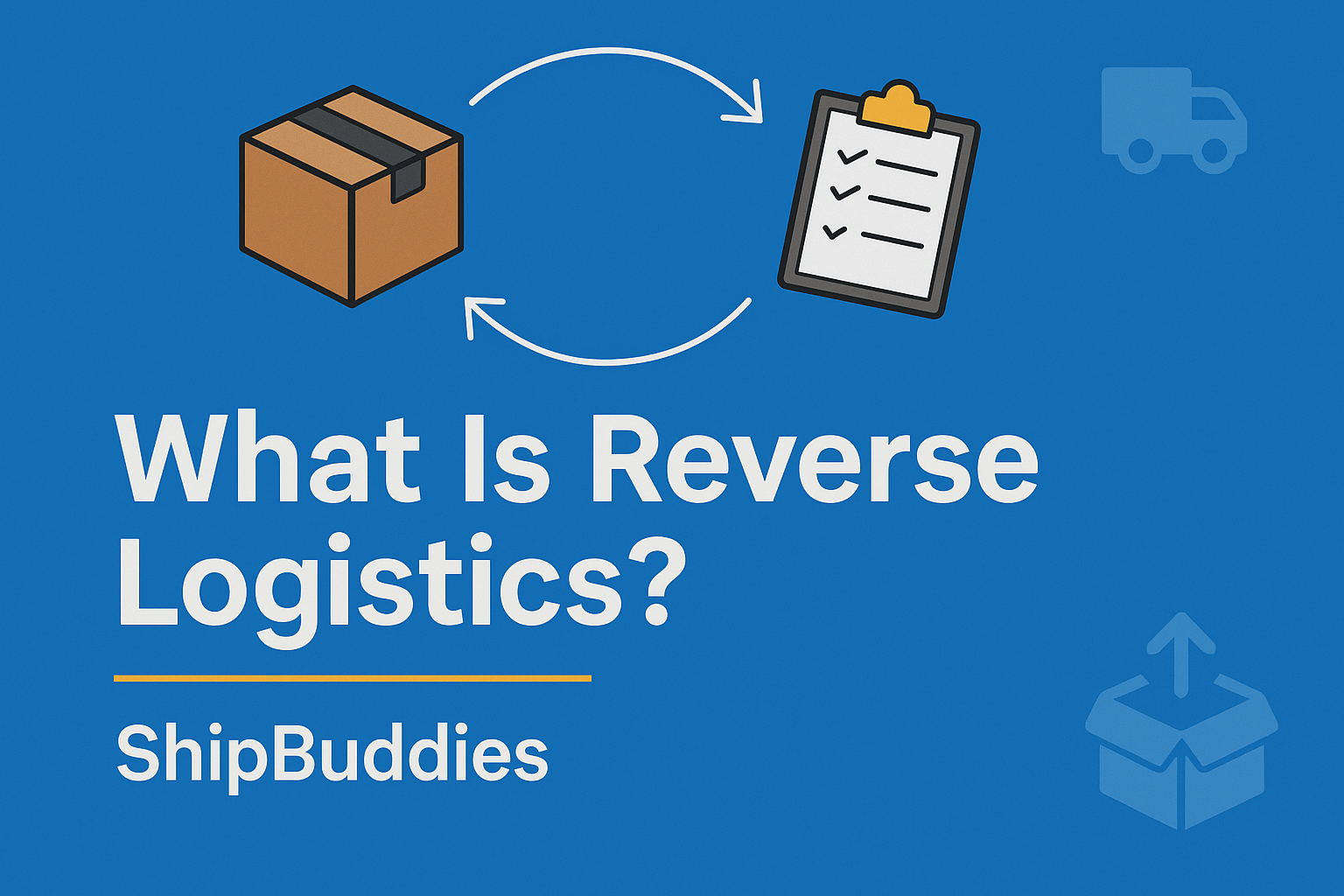 Article thumbnail with the title and a illustration of a clipboard and box.